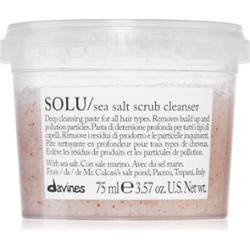 Davines Essential Haircare SOLU Sea Salt Scrub Cleanser peeling oczyszczający do wszystkich rodzajów włosów 75 ml