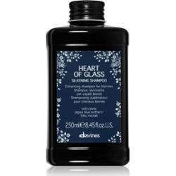 Davines Heart of Glass Silkening Shampoo delikatny szampon oczyszczający do włosów blond 250 ml