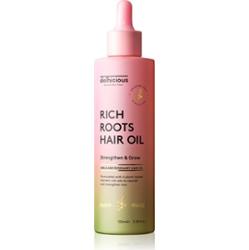 delhicious RICH ROOTS AMLA & ROSEMARY HAIR OIL olej nawilżająco kojący Do suchej i swędzącej skóry głowy 100 ml