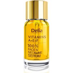 Delia Cosmetics Professional Face Care Vitamins A+E+F serum przeciwzmarszczkowe na twarz i szyję 10 ml