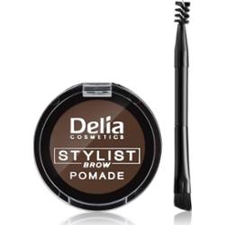 Delia Cosmetics Eyebrow Expert pomada do brwi odcień Dark Brown 4 g