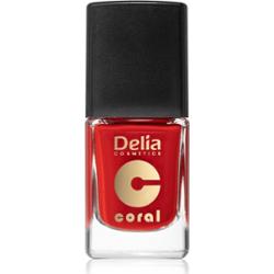 Delia Cosmetics Coral Classic lakier do paznokci odcień 515 Lady in red 11 ml