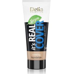 Delia Cosmetics It's Real Cover podkład kryjący odcień 201 vanille 30 ml