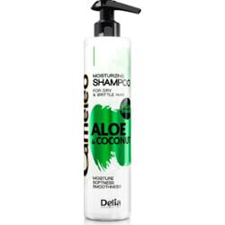 Delia Cosmetics Cameleo Aloe & Coconut szampon nawilżający do włosów suchych i łamliwych 250 ml