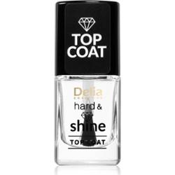 Delia Cosmetics Hard & Shine lakier nawierzchniowy o długotrwałym efekcie 11 ml