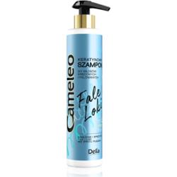 Delia Cosmetics Cameleo Szampon Fale Loki do włosów kręconych i falowanych z keratyną 250 ml