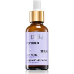 Delia Cosmetics Peptides serum przeciw starzeniu się skóry do twarzy, szyi i dekoltu 30 ml