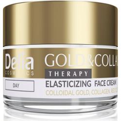 Delia Cosmetics Gold & Collagen Therapy krem na dzień zwiększa sprężystość skóry 50 ml