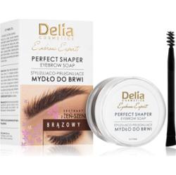 Delia Cosmetics Eyebrow Expert wosk utrwalający do brwi odcień Brown 10 ml