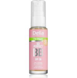 Delia Cosmetics BB So Perfect matujący krem BB o działaniu nawilżającym odcień 02 Medium 30 ml