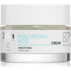 Delia Cosmetics Hyaluronic Acid krem do twarzy nawilżająco-wygładzający z kwasem hialuronowym 50 ml
