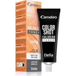 Delia Cosmetics Cameleo Color Shot toner koloryzujący do włosów odcień COPPER 60 ml