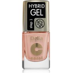 Delia Cosmetics Coral Nail Enamel Hybrid Gel lakier hybrydowy do paznokci odcień 136 11 ml
