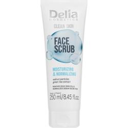 Delia Cosmetics Clean Skin nawilżający peeling do twarzy 250 ml