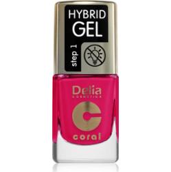 Delia Cosmetics Coral Nail Enamel Hybrid Gel lakier hybrydowy do paznokci odcień 147 11 ml