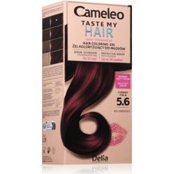 Delia Cosmetics Cameleo Taste My Hair semi-permanentna farba do włosów odcień 5.6 Cherry Cola 1 szt.
