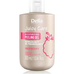 Delia Cosmetics Juicy Care Raspberry nawilżający peeling do ciała 300 ml