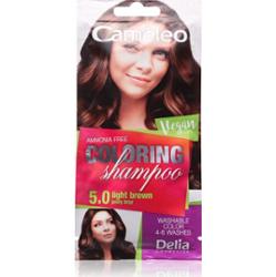 Delia Cosmetics Cameleo Coloring Shampoo szampon tonujący do włosów odcień 5.0 Light Brown 40 ml