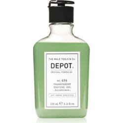 DEPOT MALE TOOLS No. 406 Transparent Shaving Gel Brushless  100 ml