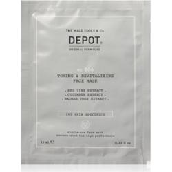 DEPOT 800 SKIN SPECIFICS NO. 806 TONING & REVITALIZING FACE MASK rewitalizująca maseczka do twarzy dla mężczyzn 12x13 ml