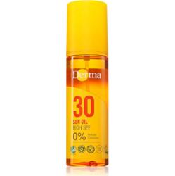 Derma Sun Oil pielęgnacyjny olejek do opalania SPF 30 150 ml