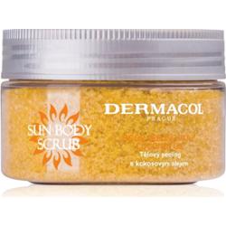 Dermacol Sun peeling cukrowy do ciała z błyszczącymi cząsteczkami 200 g
