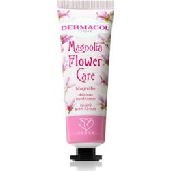 Dermacol Flower Care Magnolia krem pielęgnacyjny do rąk o zapachu kwiatów 30 ml