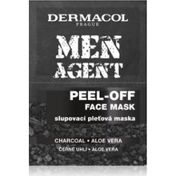 Dermacol Men Agent maseczka złuszczająca przeciw zaskórnikom z aktywnym węglem dla mężczyzn 15 ml