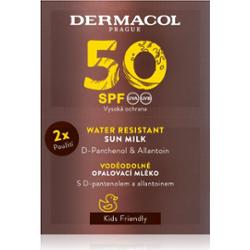 Dermacol Sun Water Resistant wodoodporne mleczko do opalania SPF 50 2x15 ml