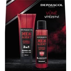 Dermacol Men Agent Eternal Victory zestaw upominkowy do ciała dla mężczyzn
