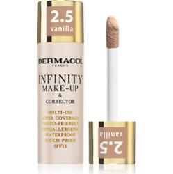 Dermacol Infinity Make-Up & Corrector makijaż i korektor 2.5 Vanilla 20 g