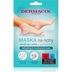 Dermacol Foot Mask Refreshing & Cooling regenerująca maska do stóp w postaci skarpetek o działaniu odświeżającym 1 para