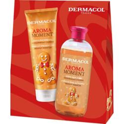 Dermacol Aroma Moment Gingerbread Cookies zestaw upominkowy w stylu bożonarodzeniowym