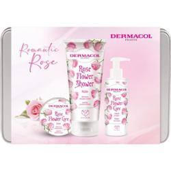 Dermacol Flower Care Rose zestaw upominkowy blaszane pudełko