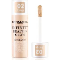 Dermacol Infinity Healthy Glow Foundation podkład z efektem rozjaśniającym 02 Beige 20 g