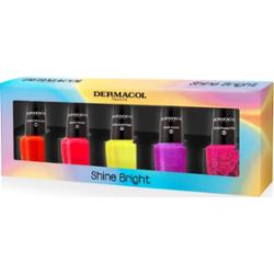 Dermacol Neon Shine Bright zestaw lakierów do paznokci