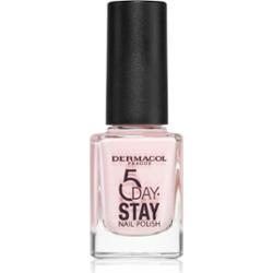 Dermacol 5 Day Stay długotrwały lakier do paznokci odcień 06 First Kiss 11 ml