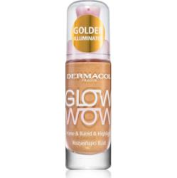 Dermacol GLOW WOW Golden Illuminator fluid rozświetlający 20 ml