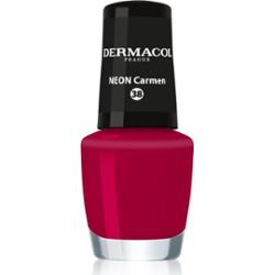 Dermacol Neon neonowy lakier do paznokci odcień 38 Carmen 5 ml