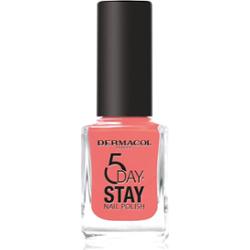 Dermacol 5 Day Stay długotrwały lakier do paznokci odcień 60 Coral Island 11 ml