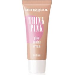Dermacol Think Pink rozświetlający krem tonujący odcień 02 Medium 30 ml