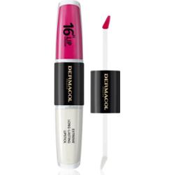 Dermacol 16H Lip Colour długotrwała pomadka i błyszczyk do ust odcień 38 2x4 ml