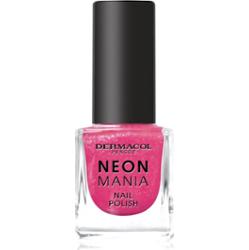 Dermacol Neon Mania lakier do paznokci odcień 1 Pink Chic 5 ml