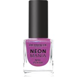 Dermacol Neon Mania lakier do paznokci odcień 3 Purple Pulse 5 ml
