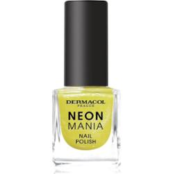Dermacol Neon Mania lakier do paznokci odcień 4 Lemon pop 5 ml