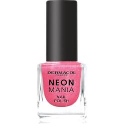 Dermacol Neon Mania lakier do paznokci odcień 5 Bubblegum pink 5 ml
