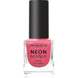 Dermacol Neon Mania lakier do paznokci odcień 7 Coral Sunset 5 ml