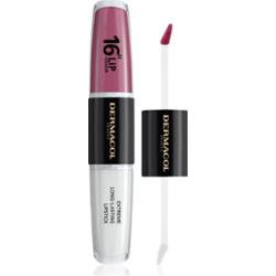 Dermacol 16H Lip Colour długotrwała pomadka i błyszczyk do ust odcień 07 2x4 ml