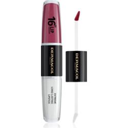 Dermacol 16H Lip Colour długotrwała pomadka i błyszczyk do ust odcień 22 2x4 ml