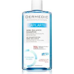 Dermedic Capilarte głęboko oczyszczający szampon do przetłuszczającej się skóry głowy 300 ml